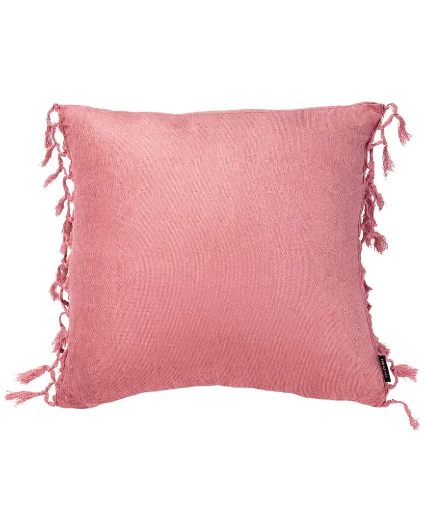Dandria Pillow - Pink, Cotton Chenille