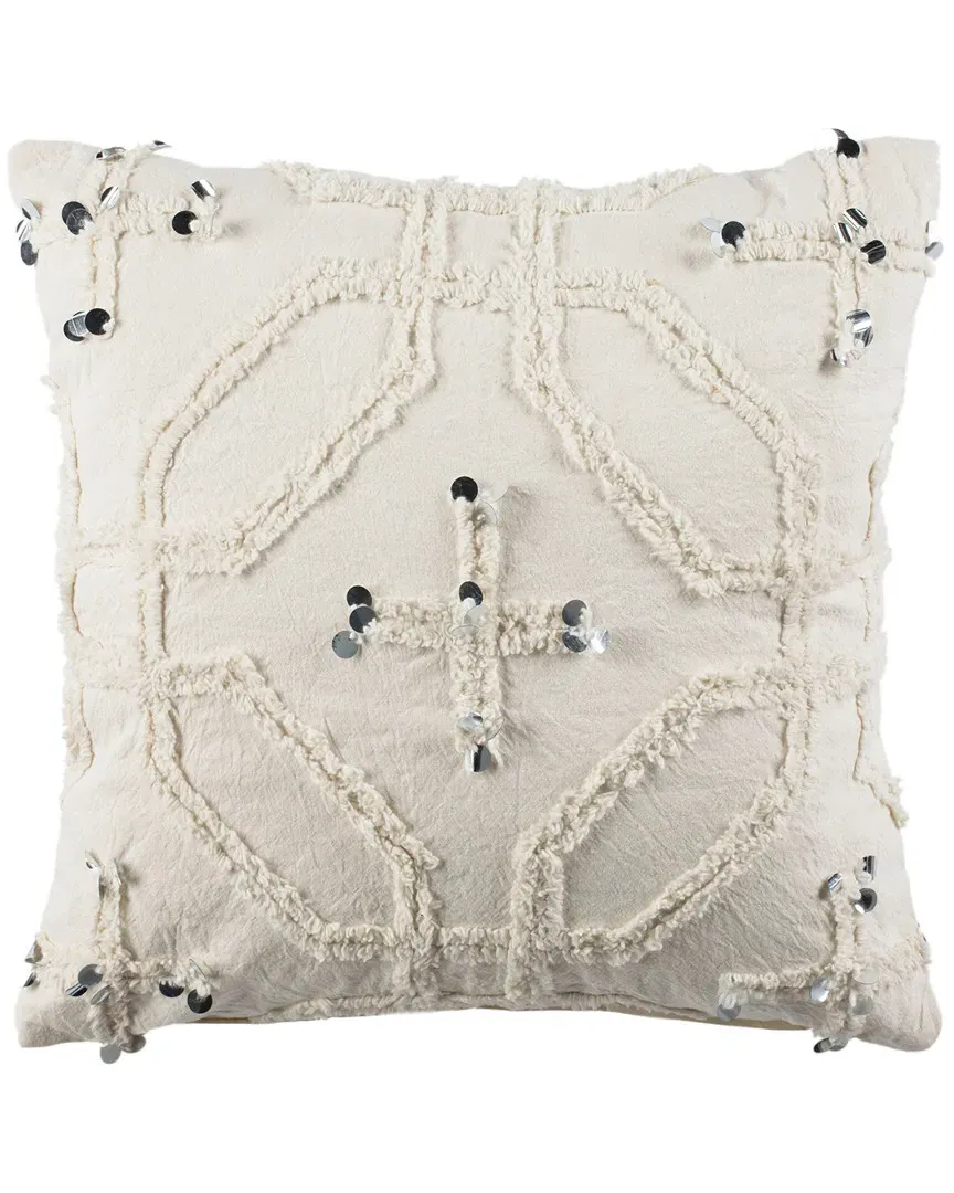 Daphne 20" Pillow - White image