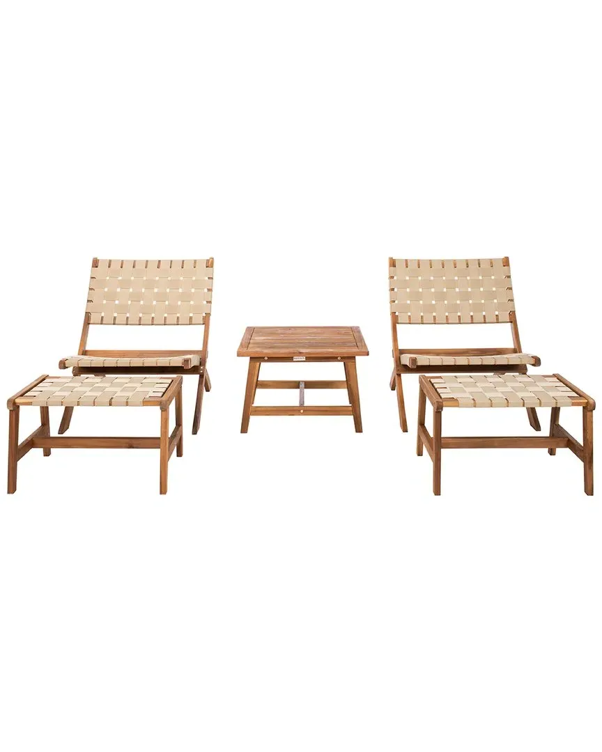 Darryl Outdoor 3-Piece Set - Natural, Acacia image