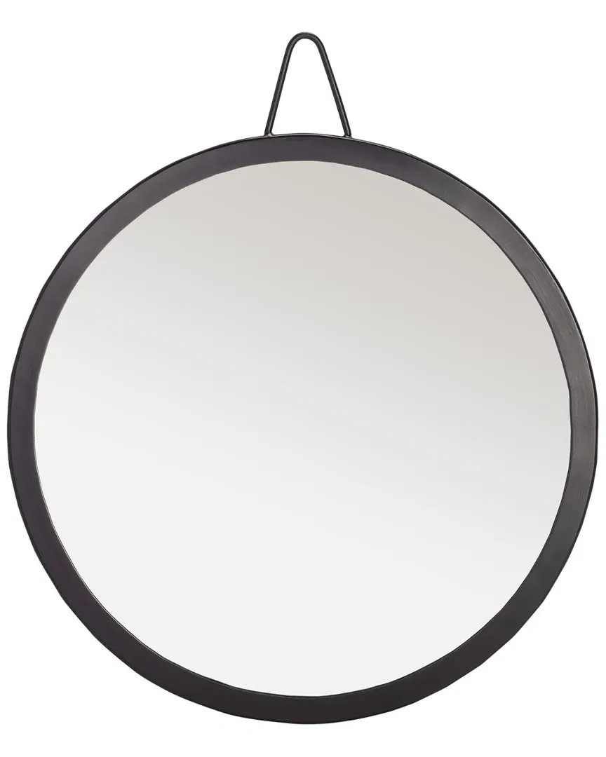 Darsey Round Mirror - Matte Black image