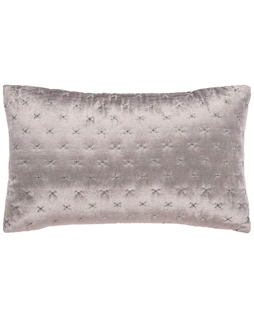 Deana Pillow - Light Grey, Viscose Cotton