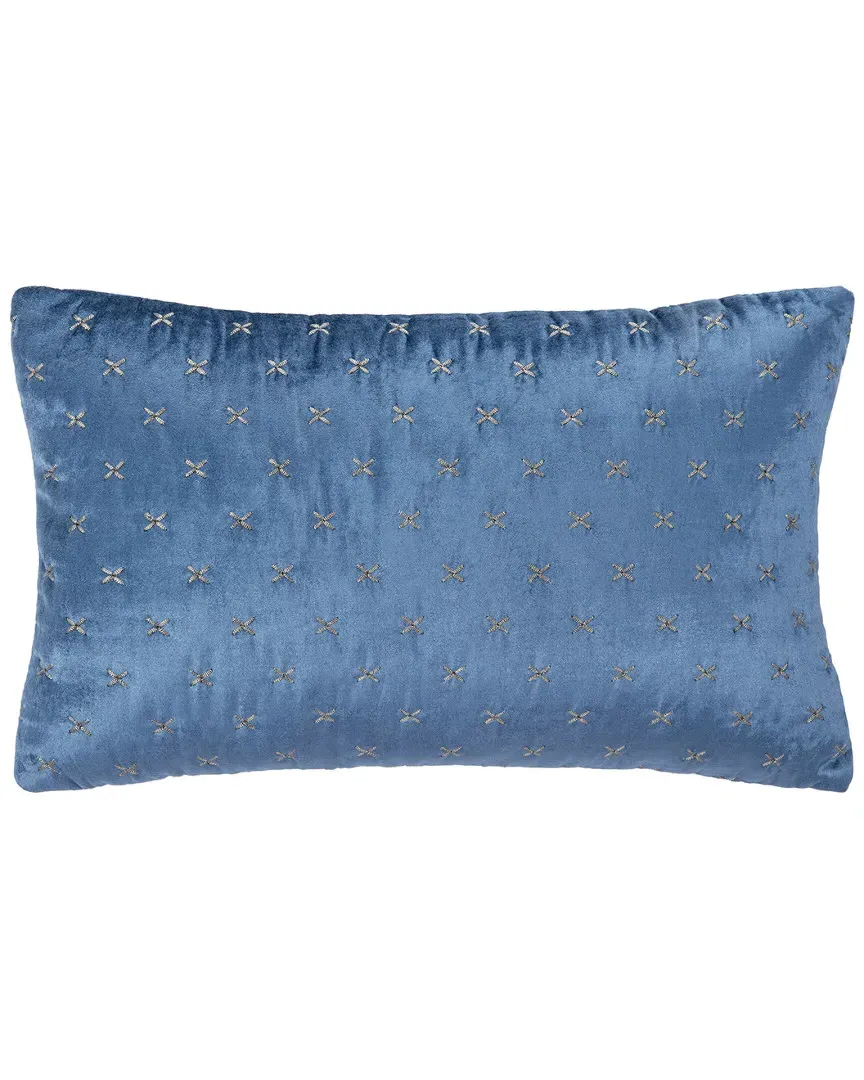 Deana Pillow - Royal Blue, Viscose Cotton