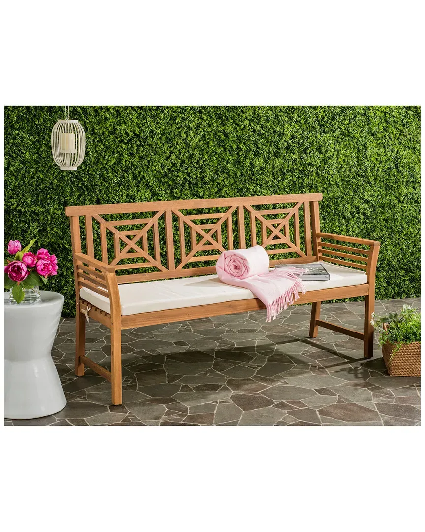 Del Outdoor Mar 3-Seater Bench - Natural, Acacia image
