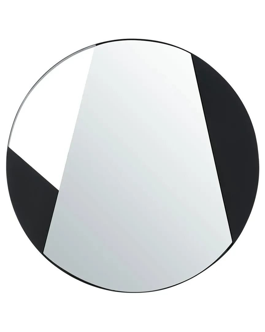 Dinas Large Mirror - Black, Iron