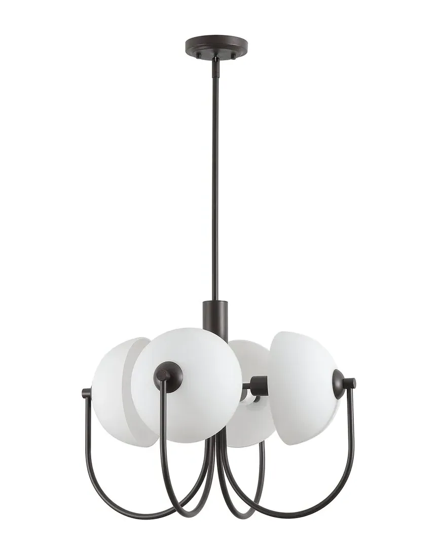 Dreya 4-Light Pendant - Bronze, Glass