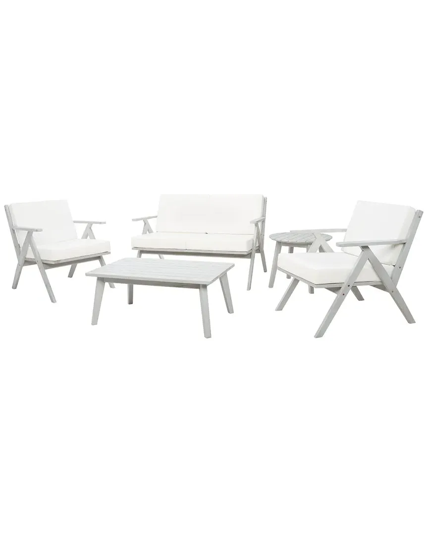 Dryad 5-Piece Outdoor Living Set - Grey, Wood image