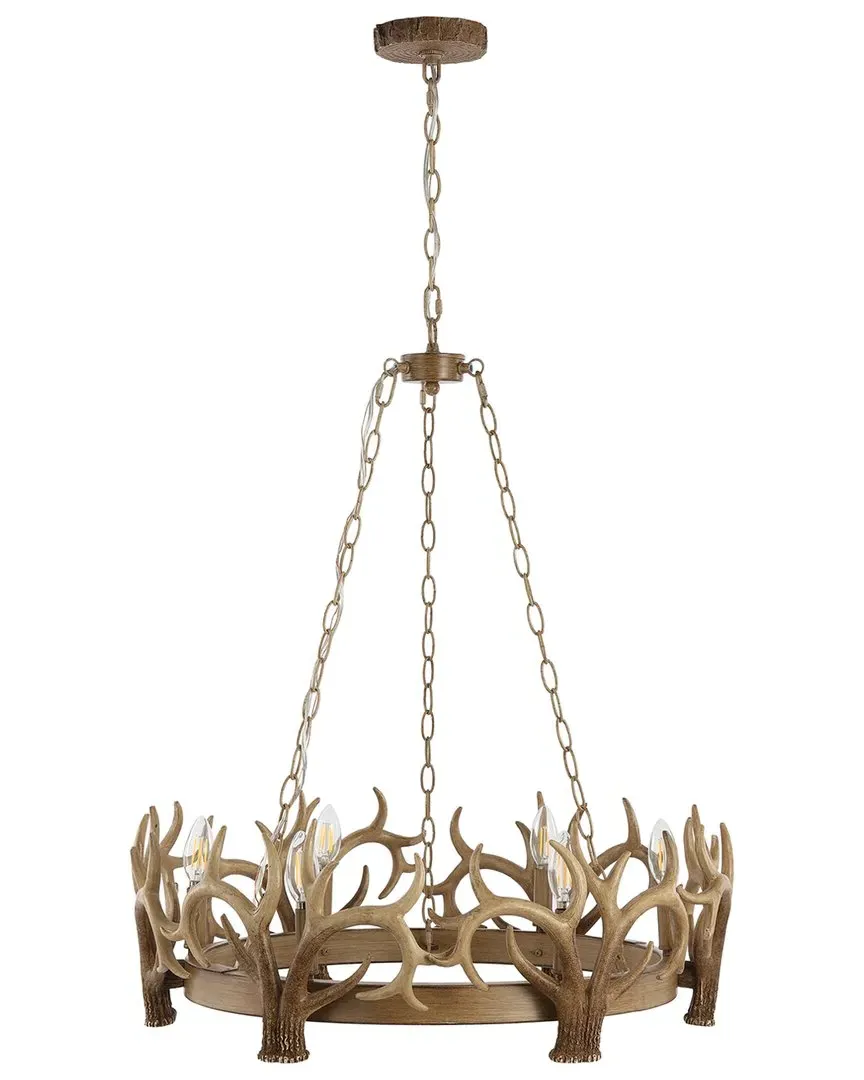 Duriel Antler Chandelier - Antique White image