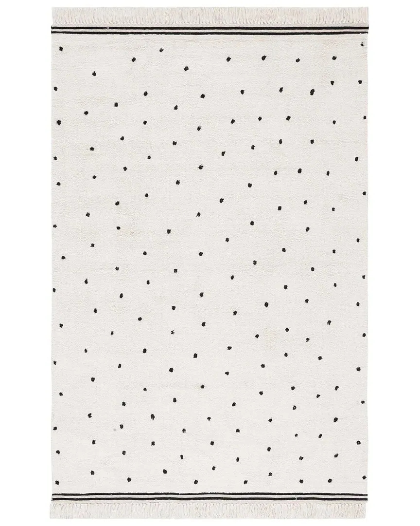Easy Care Cotton Rug - Ivory, Cotton image