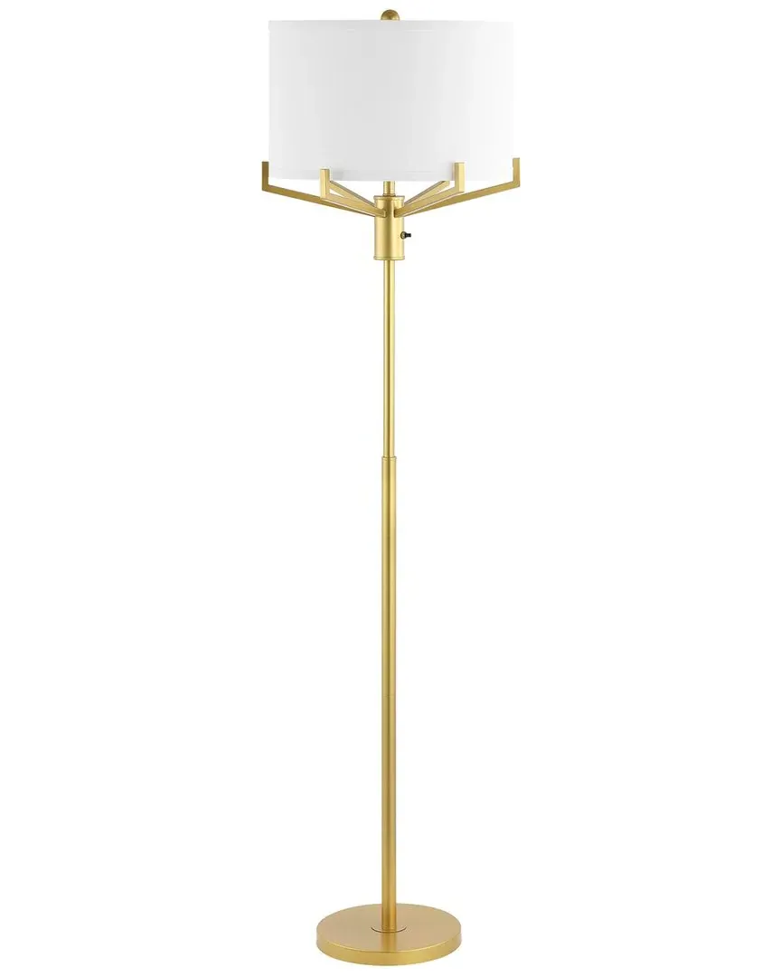 Elaria Floor Lamp - Gold, Metal