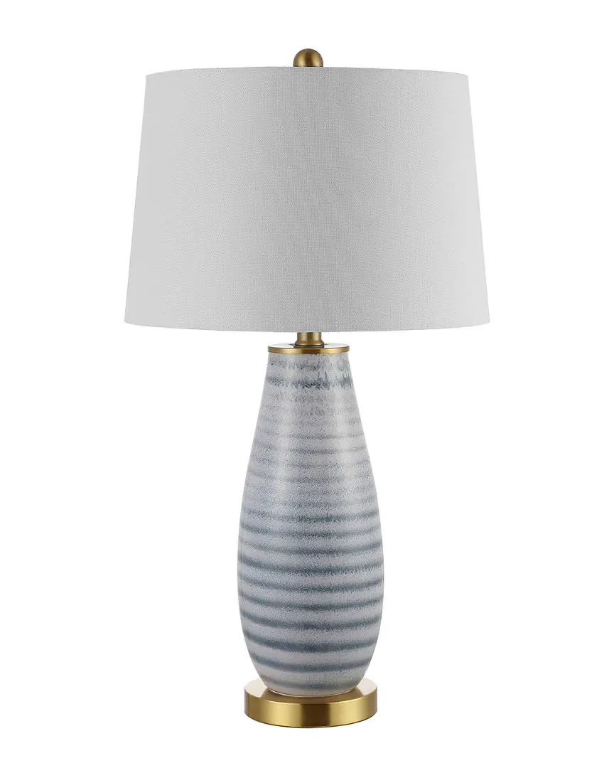 Eliana Glass Table Lamp - Blue