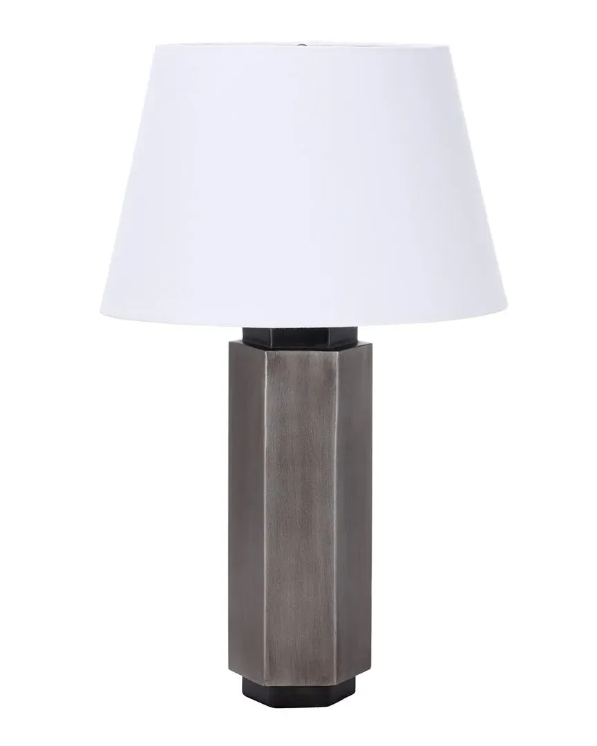 Emlyn Table Lamp - Antique Silver, Metal image