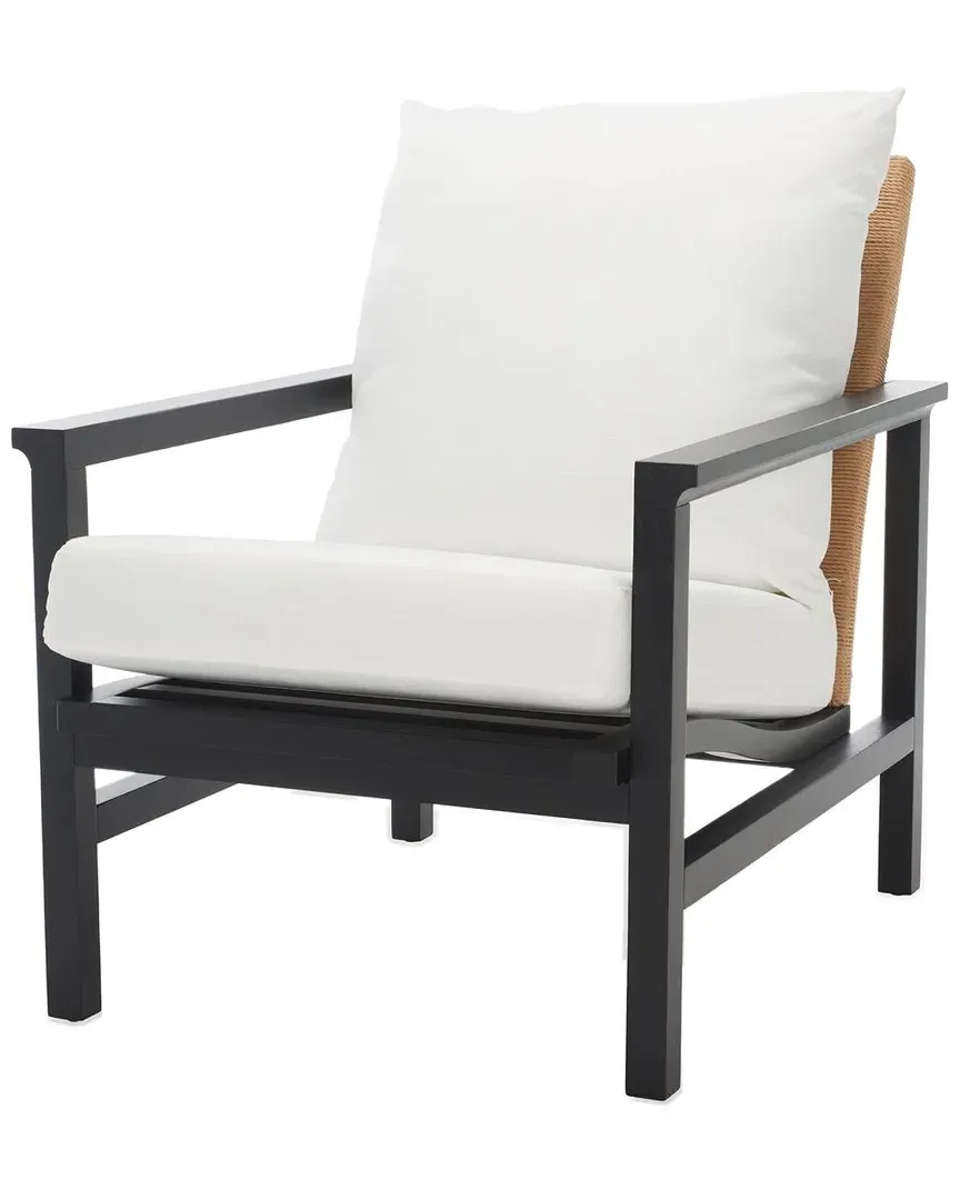 Emmalee Cord Back Accent Chair - Black, Wood image