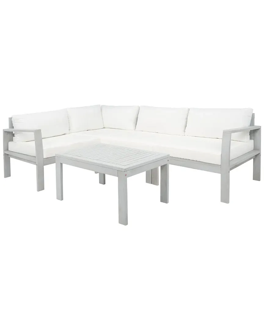 Endelia Outdoor Living Set - Grey, Wood image