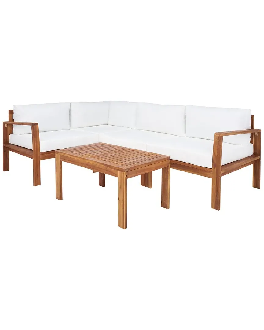 Endelia Outdoor Living Set - Natural, Acacia Wood