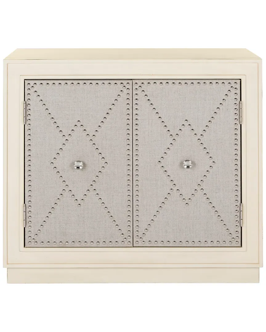 Erin 2-Door Chest - Light Grey, Wood image