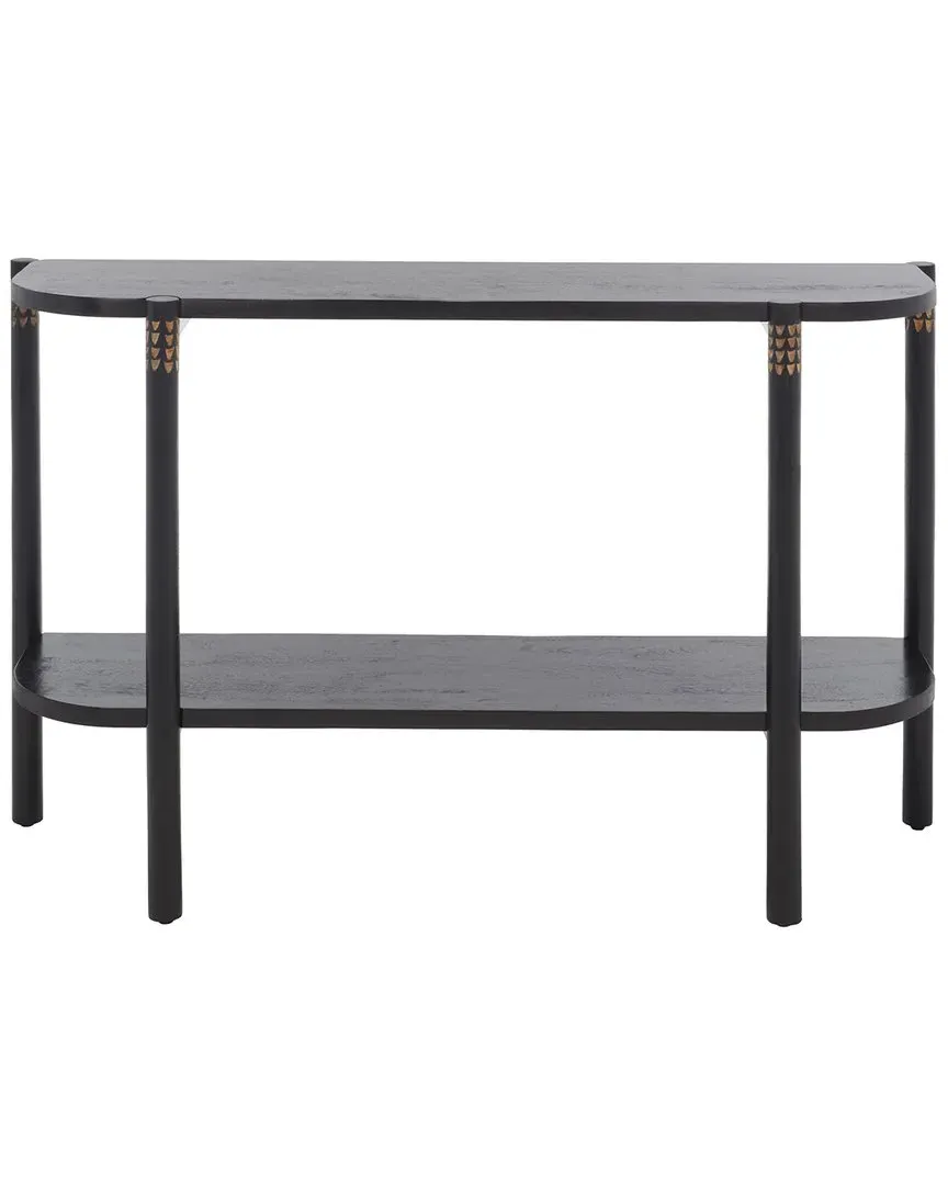 Errington Console Table - Black, Wood image