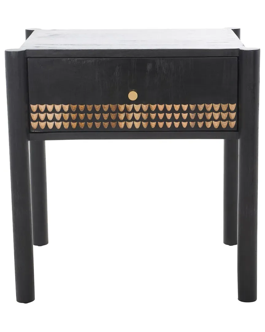 Errington Nightstand - Black, Wood image