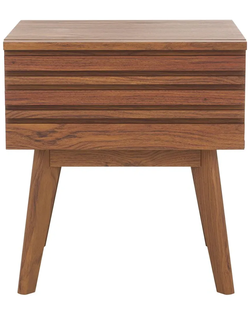 Esma 1-Drawer Nightstand - Walnut image