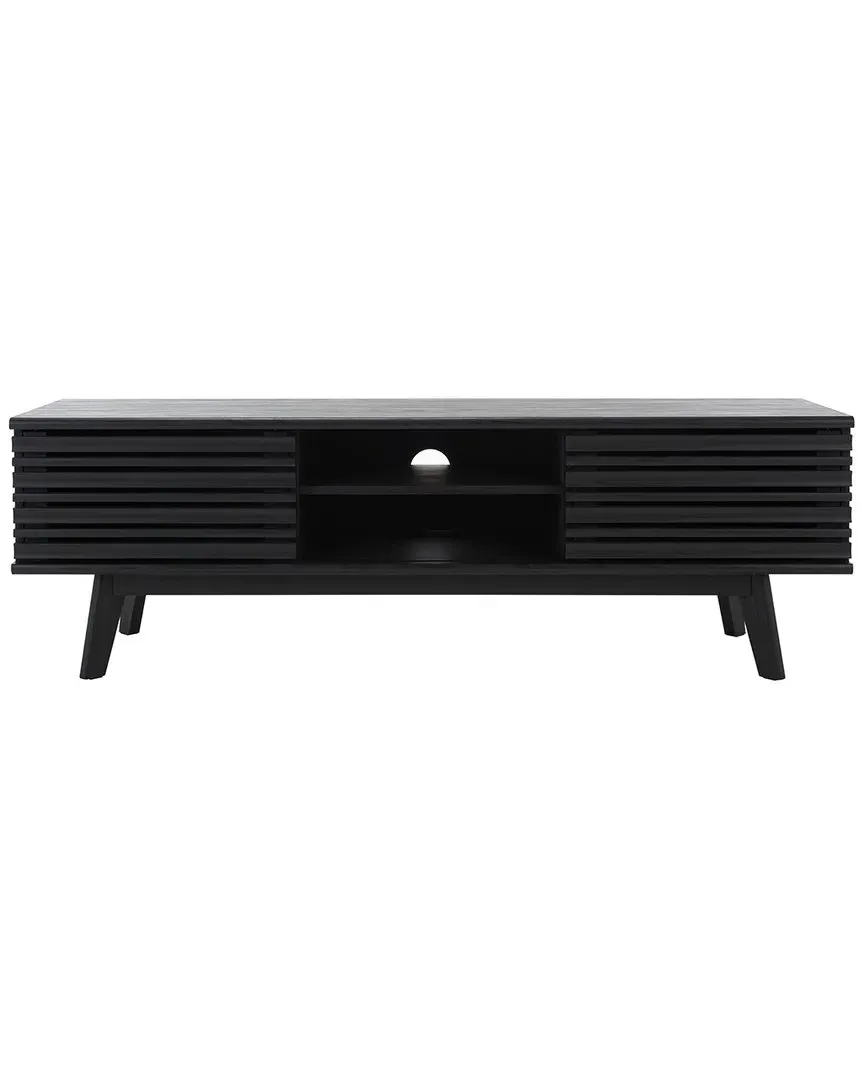 Esma Media Stand with Storage - Black image