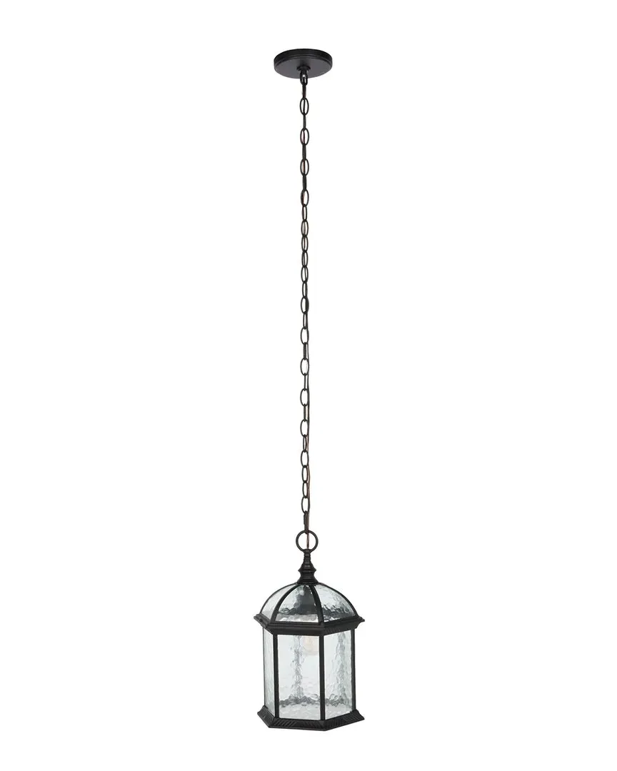 Falyn Outdoor Pendant - Black, Steel image