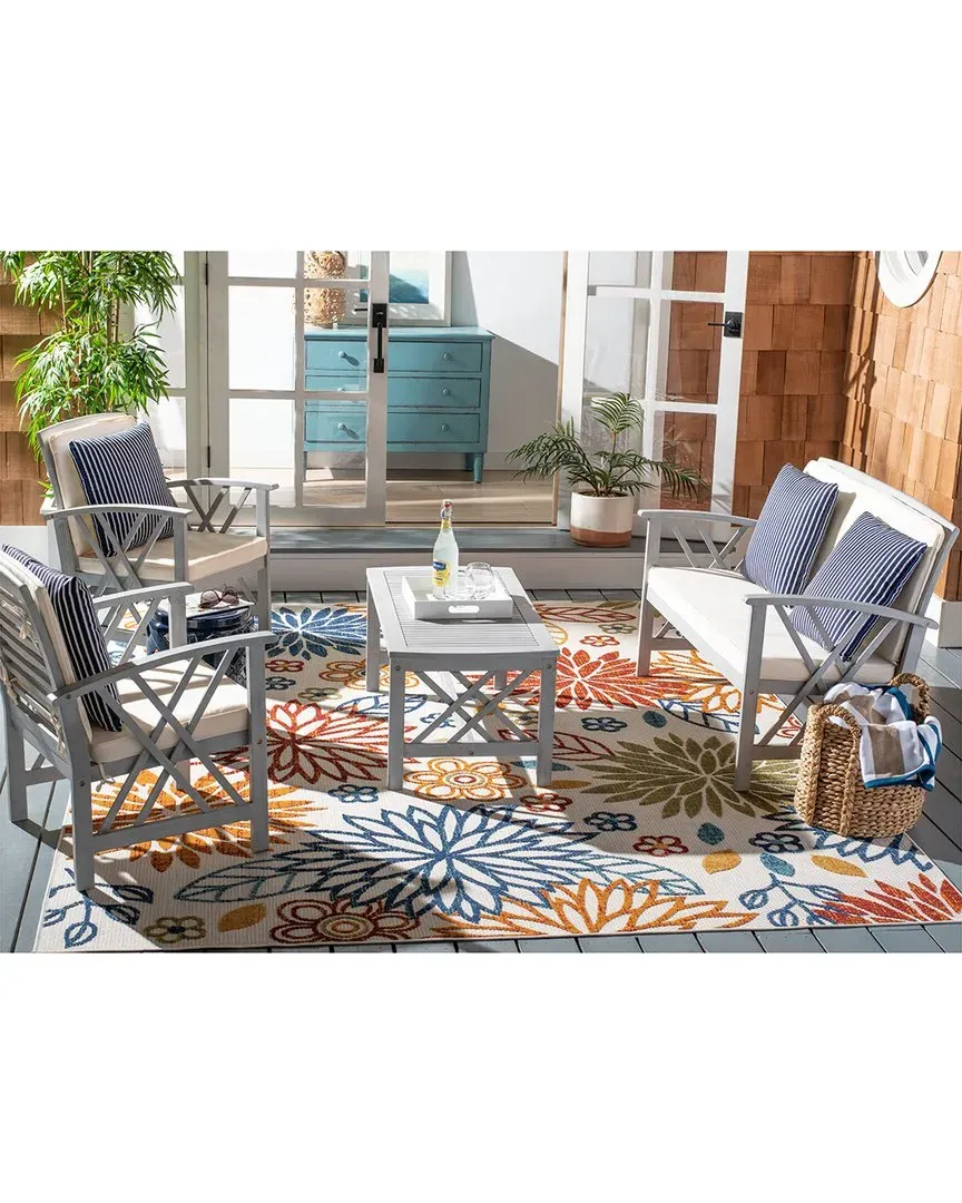 Fontana 4-Piece Outdoor Set - Acacia