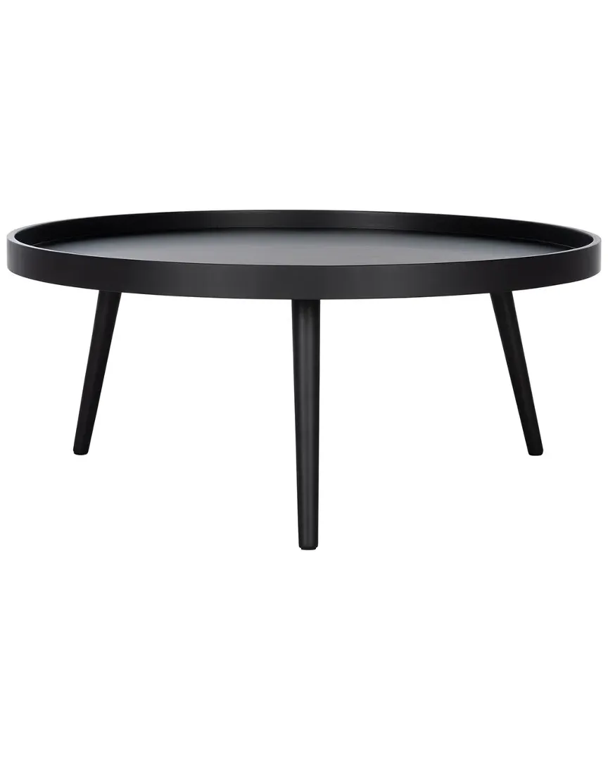 Fritz Round Tray Top Coffee Table - Black image
