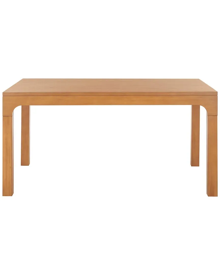 Gael Rectangle Dining Table - Brown, Mahogany