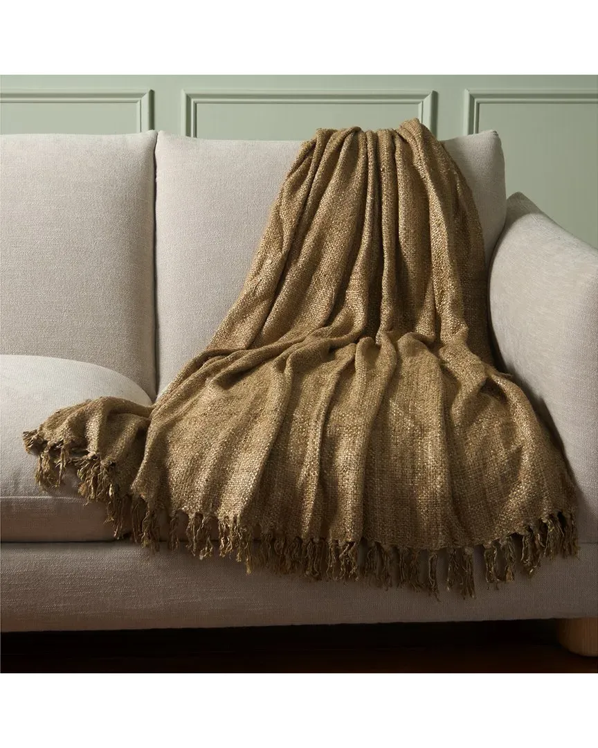 Gaia Throw - Natural, Cotton