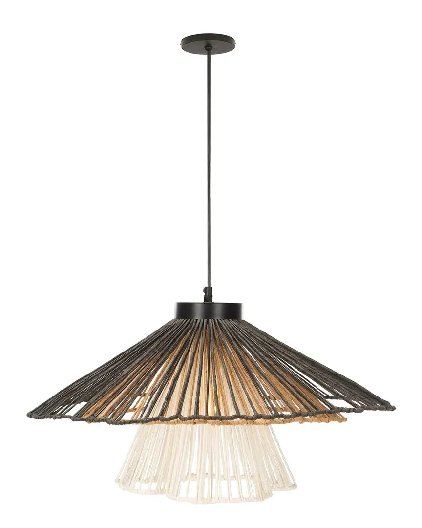 Gavi 23in Pendant Light - Multi, Raffia image