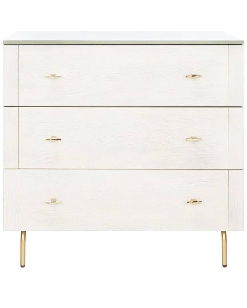 Genevieve 3-Drawer Dresser - Grey image