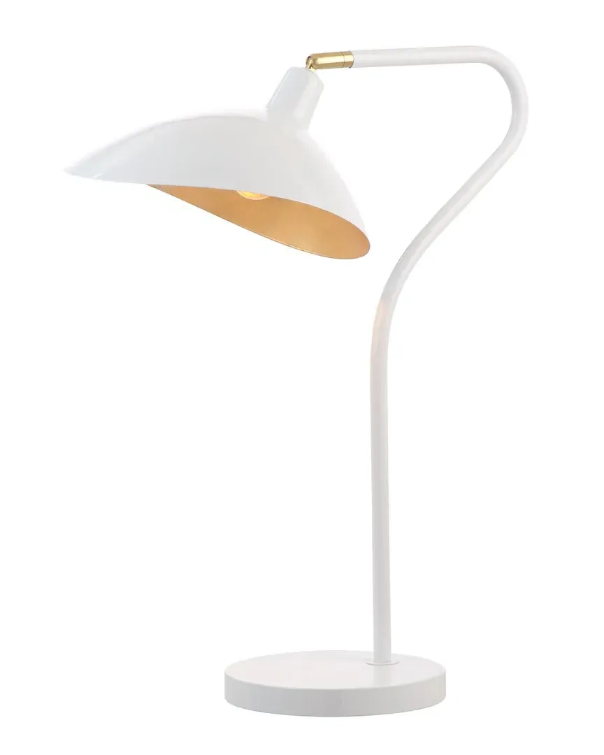 Giselle 30in Adjustable Table Lamp - White, Iron image