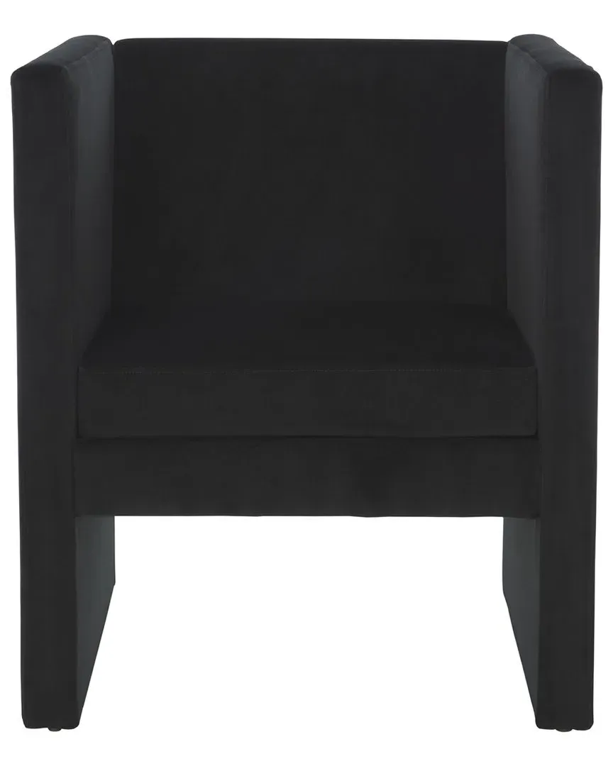 Gisle Accent Chair - Black, Velvet image