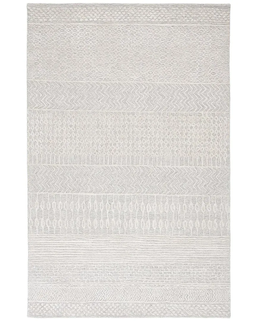 Glamour Wool-Blend Rug - Grey image