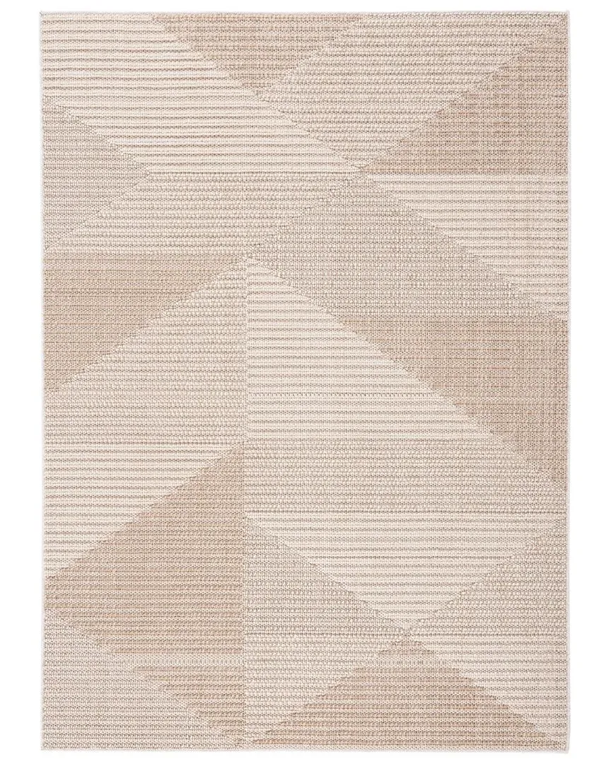 Global Power Loomed Rug - Beige, Polypropylene