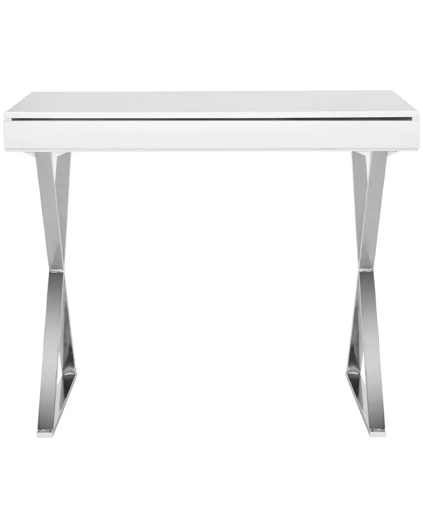 Gordon Desk - White, Chrome image