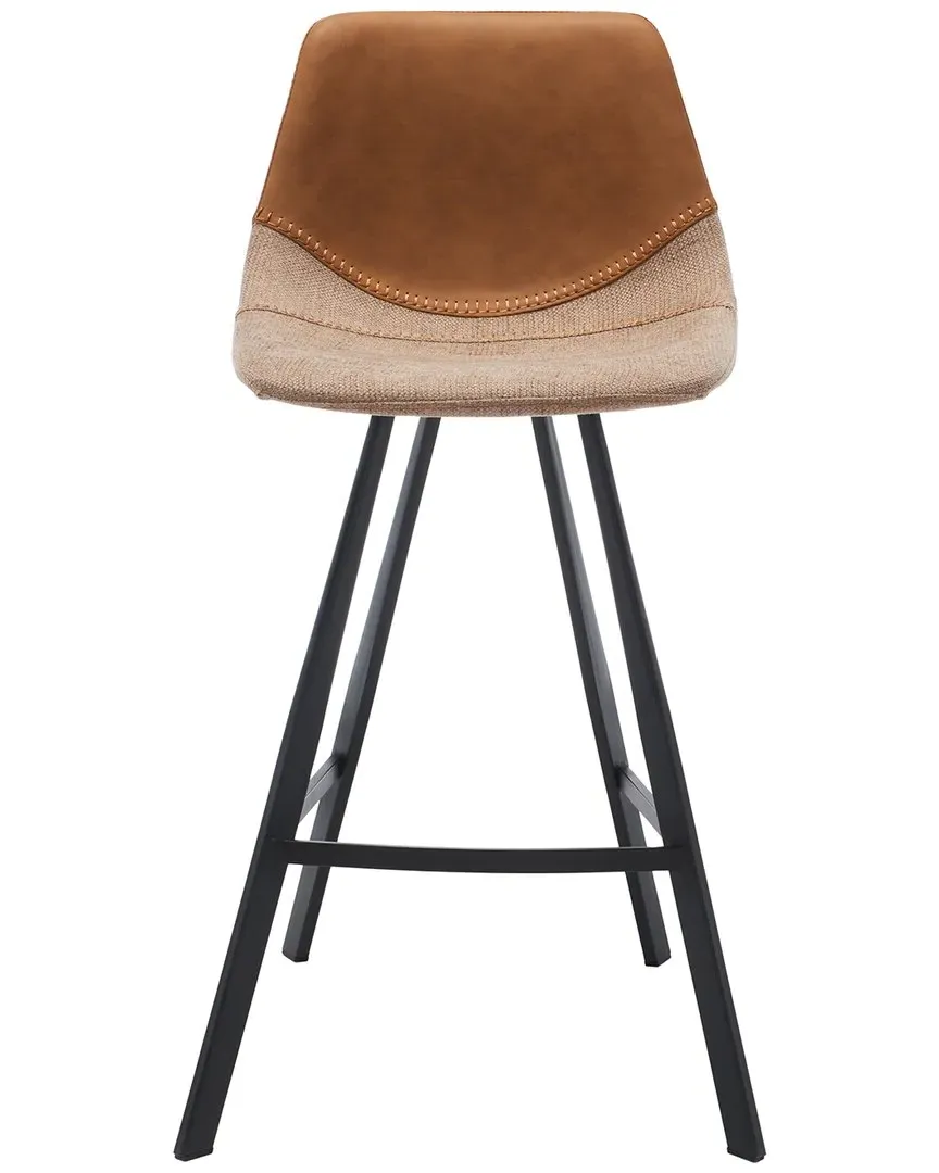 Granger Counter Stool - Cognac, Vegan Leather image