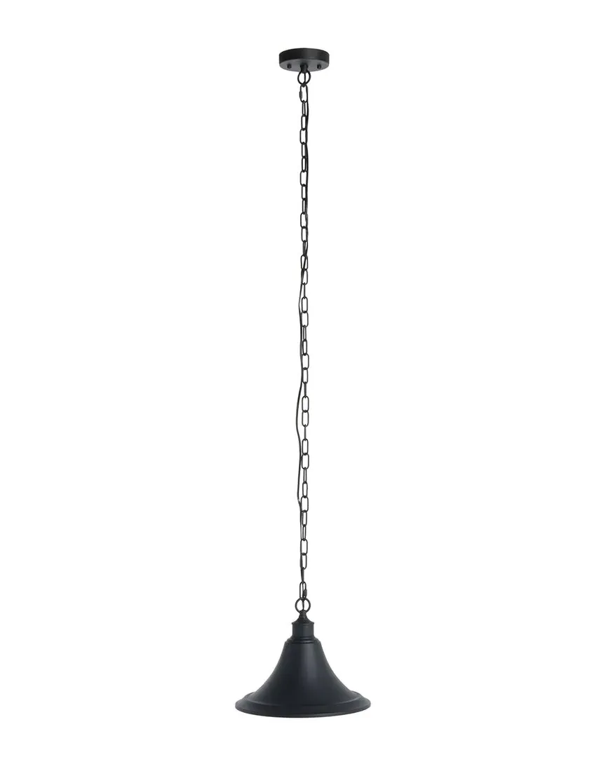 Graylyn Outdoor Pendant Light - Black, Steel image