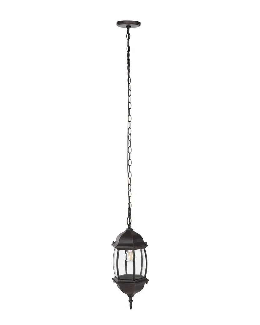 Grazia Outdoor Pendant Light - Black, Steel image
