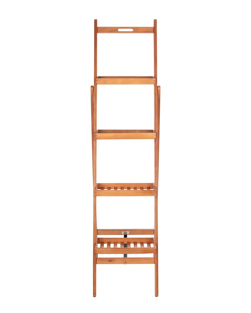 Grenton 4-Tier Outdoor Shelf - Natural, Wood