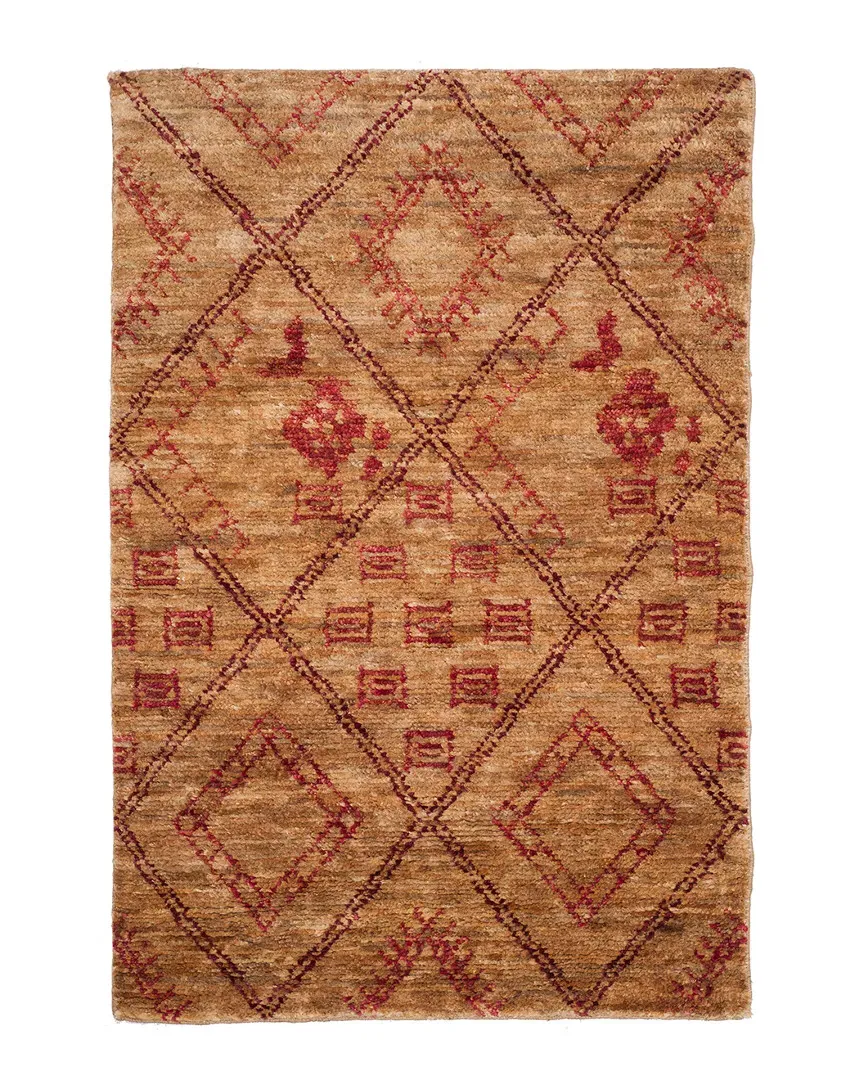 Hand-Knotted Rug - Natural, Jute