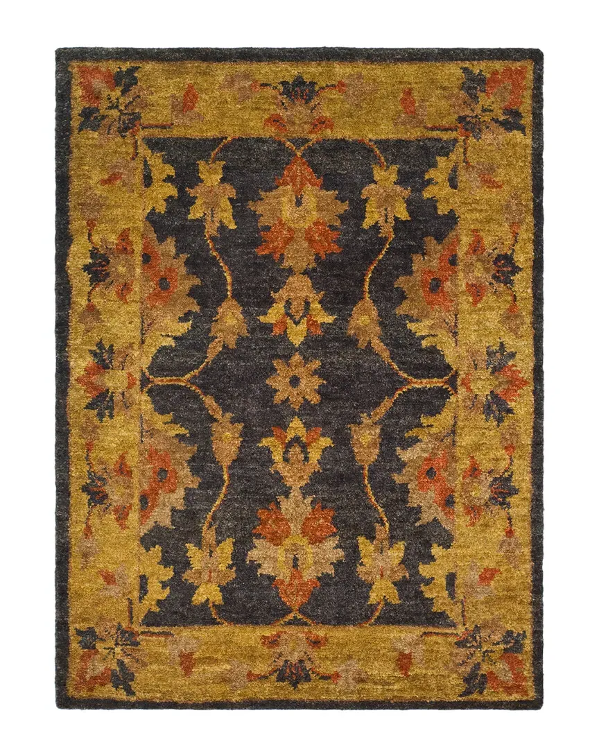 Hand-Tufted Rug - Charcoal, Hemp