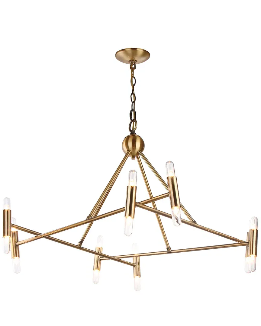 Hegarty Chandelier - Gold, Metal Glass image