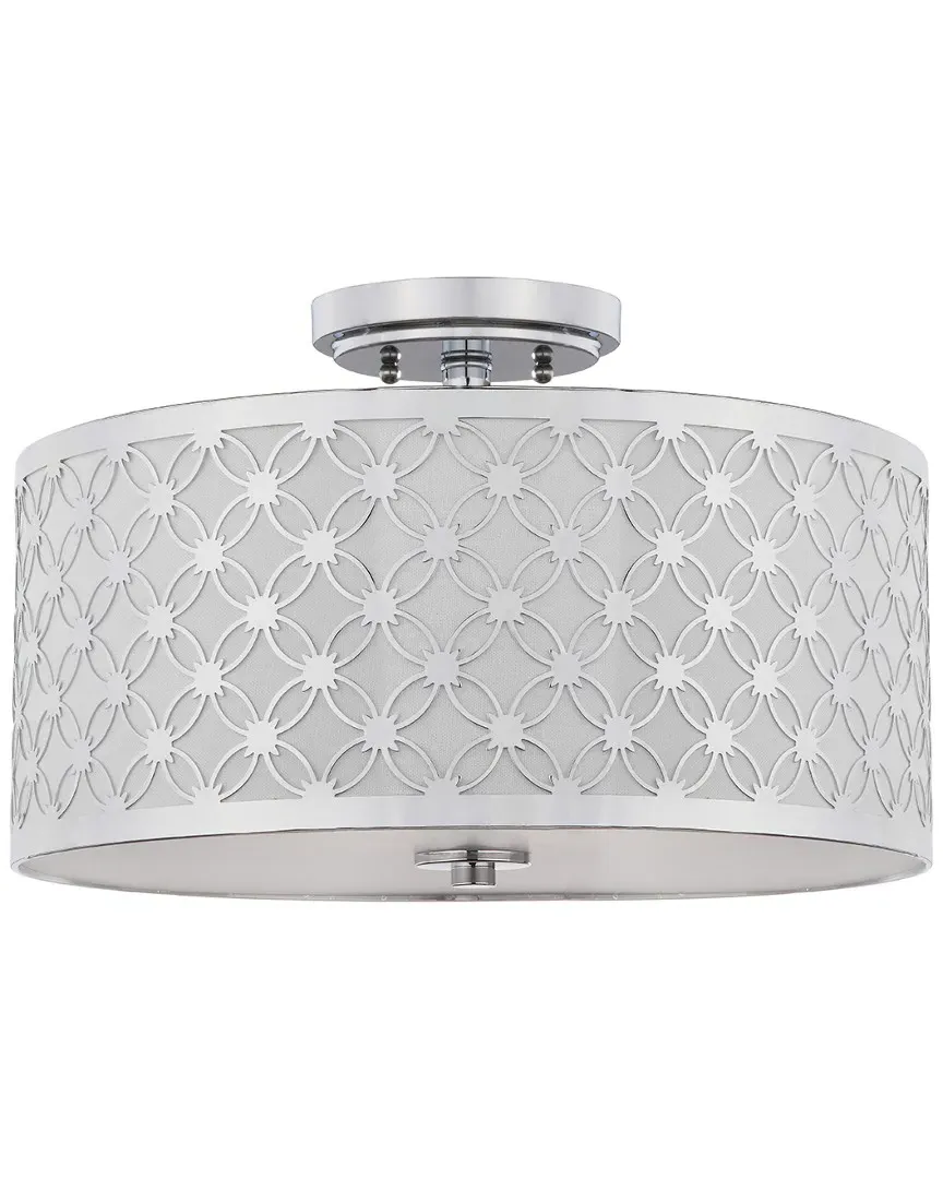 Hutch 3-Light Flush Mount - Chrome image