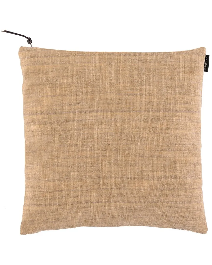 Idalena Throw Pillow - Yellow, Cotton