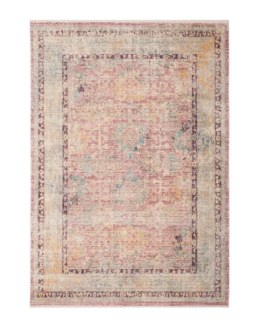 Illusion Rug - Rose, Viscose