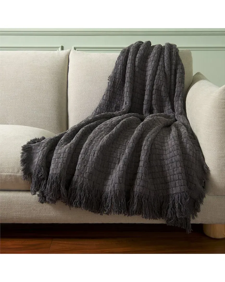 Inaya Throw - Grey, Cotton image