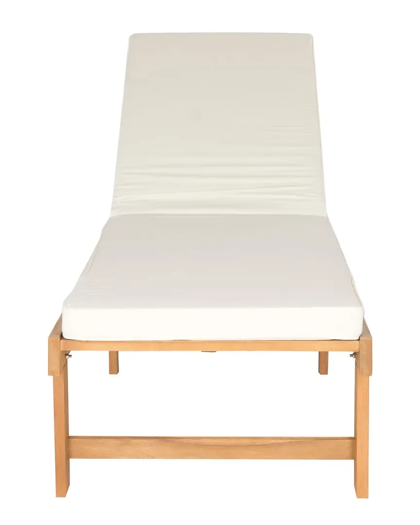 Inglewood Chaise Lounge Chair - Natural, Acacia image