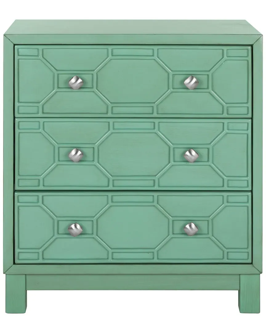 Izumi 3-Drawer Chest - Turquoise