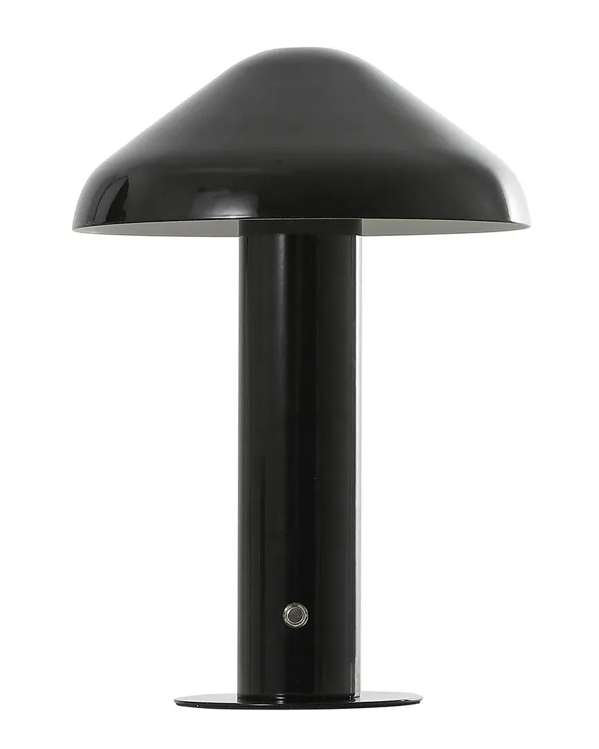 Jace 13in Table Lamp - Black, Metal image