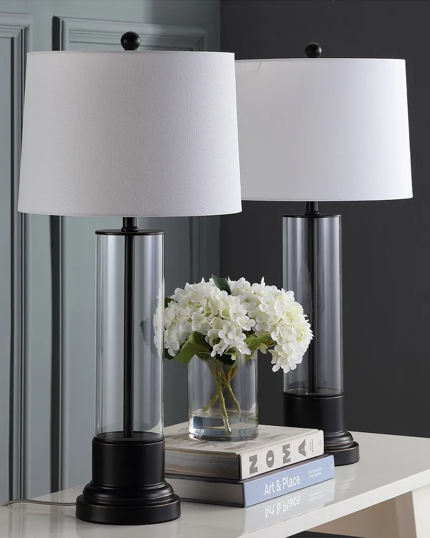 Jayse Set of 2 Table Lamps - Black